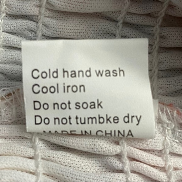 Hello Molly Floral Print Smocked High Neck Bodycon Pink Midi Dress 4 Small - Picture 5 of 15